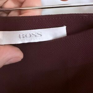 Hugo Boss Burgundy dress pants size 12 new condition